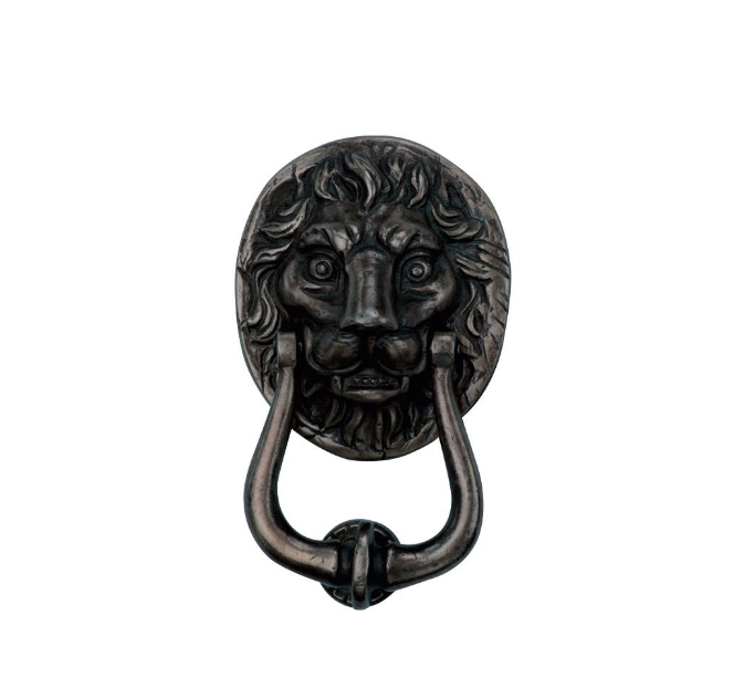 Ashley Norton BZ.1220 Lion Door Knocker - Dark Bronze