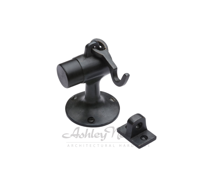 Ashley Norton BZ.133 Door Stop with Hook - Dark Bronze