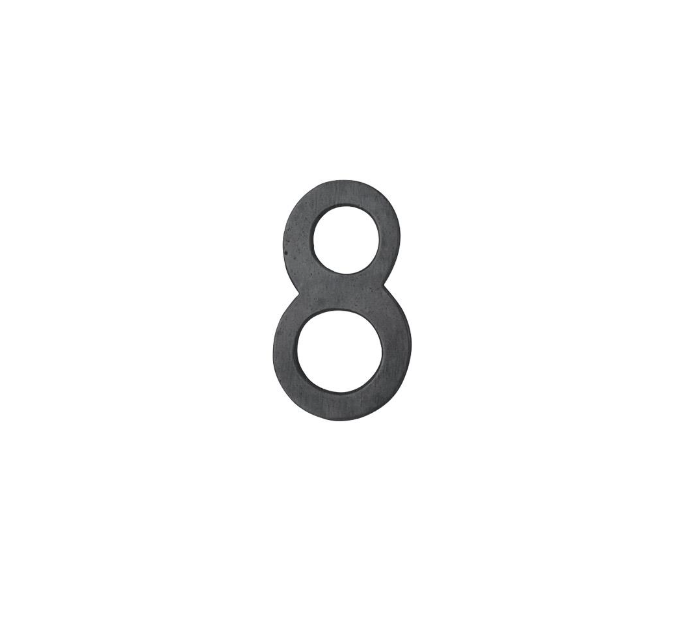 Ashley Norton BZ.155 8 4" Numeral 8 - Dark Bronze
