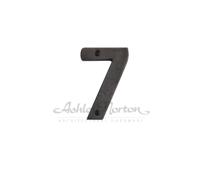Ashley Norton BZ.165 7 4" Numeral - 7 - Dark Bronze