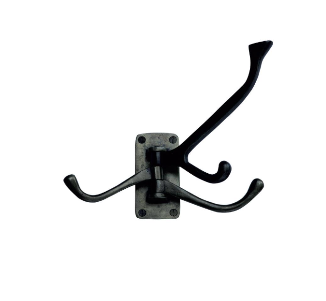 Ashley Norton BZ.397 Triple Hook - Dark Bronze