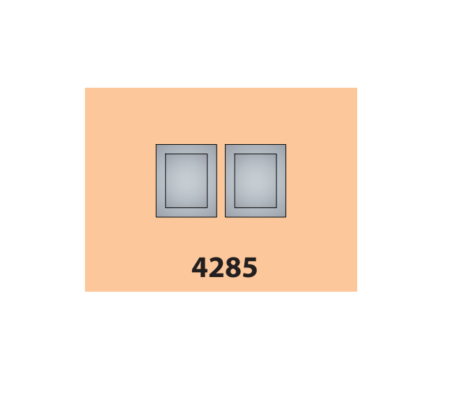 Ashley Norton BZ.4285 Double Cyl. Deadbolt BRONZE - Dark Bronze