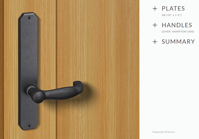 Ashley Norton BZ.AG.400.36.L Hampton Gate Latch - Dark Bronze