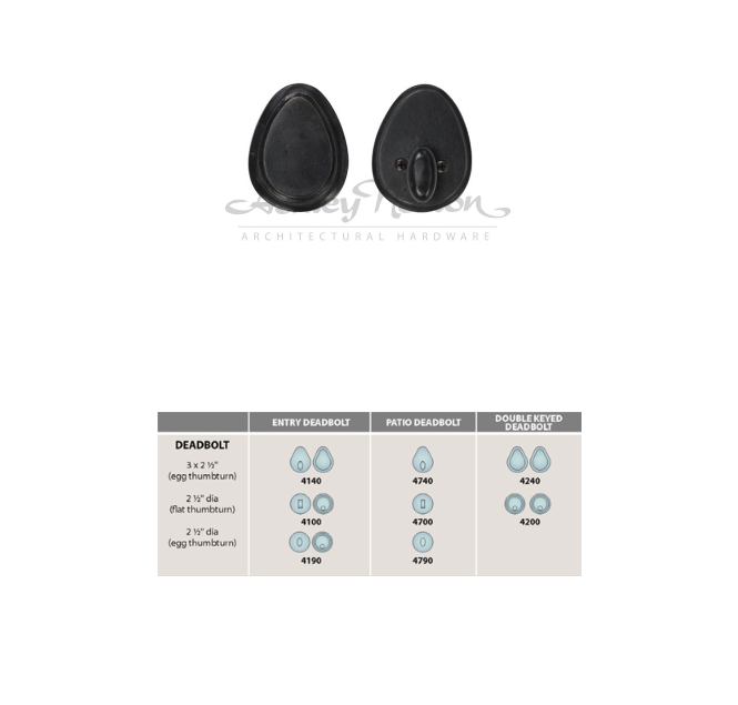 Ashley Norton BZ.AG410 Hook on Plate - Dark Bronze
