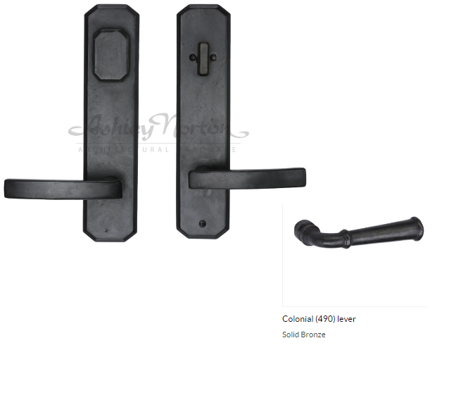 Ashley Norton BZ.AGLES.490.50.R Colonial Entry - Dark Bronze