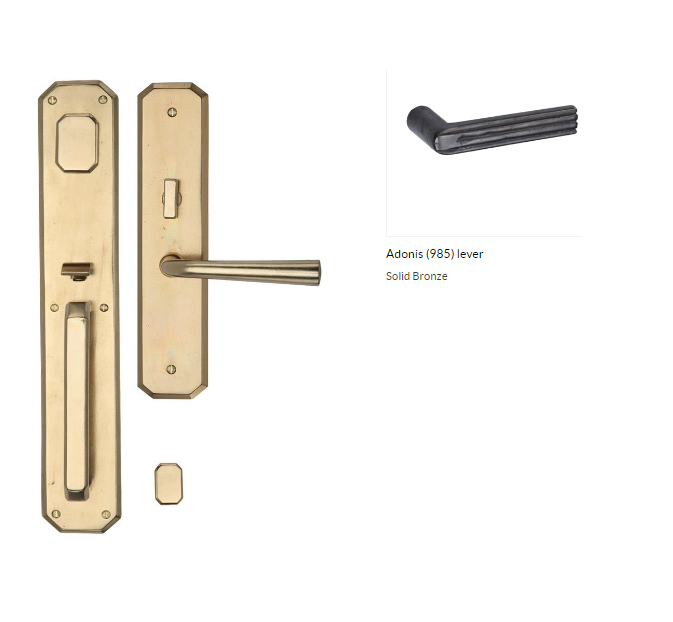 Ashley Norton BZ.AGLGL.985.10.L Adonis GxL Entry - Dark Bronze
