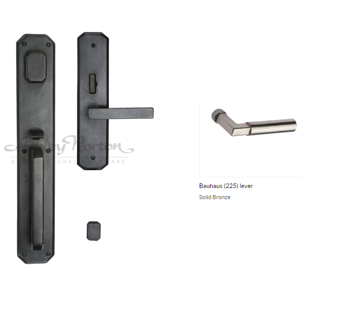 Ashley Norton BZ.AGSGL.225.10.R Bauhaus GxL Entry - Dark Bronze
