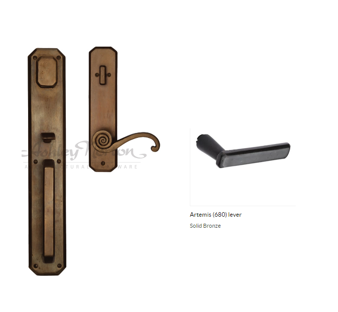 Ashley Norton BZ.AGTUB.680.50.L Artemis GxL Entry - Dark Bronze