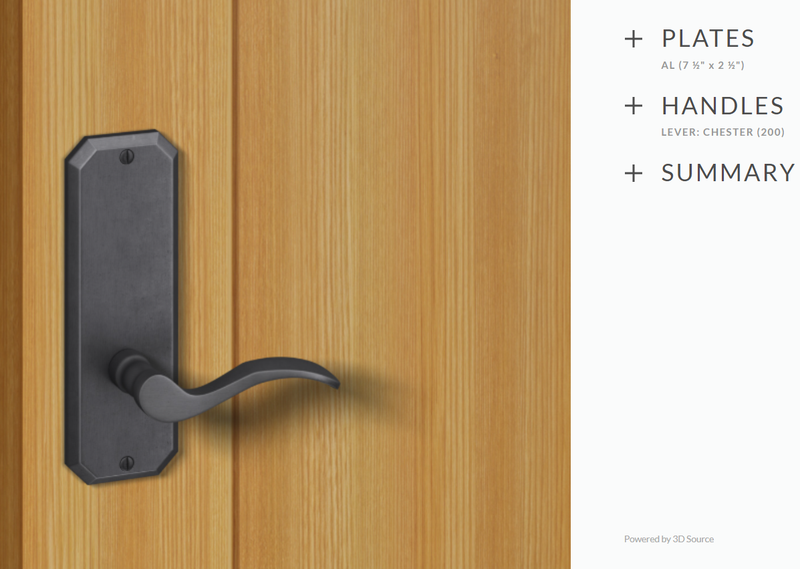Ashley Norton BZ.AL.200.26.R-234 Chester Privacy - Dark Bronze