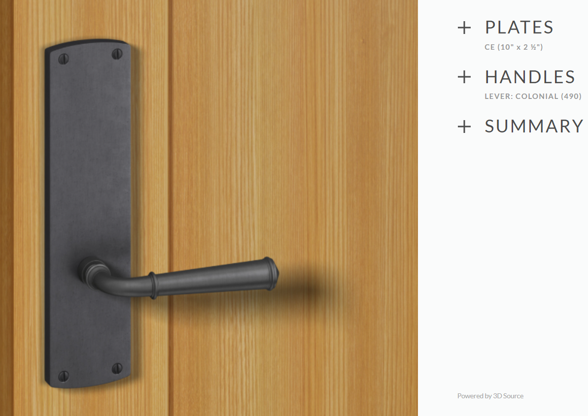 Ashley Norton BZ.CE.490.26.R Colonial Privacy - Dark Bronze