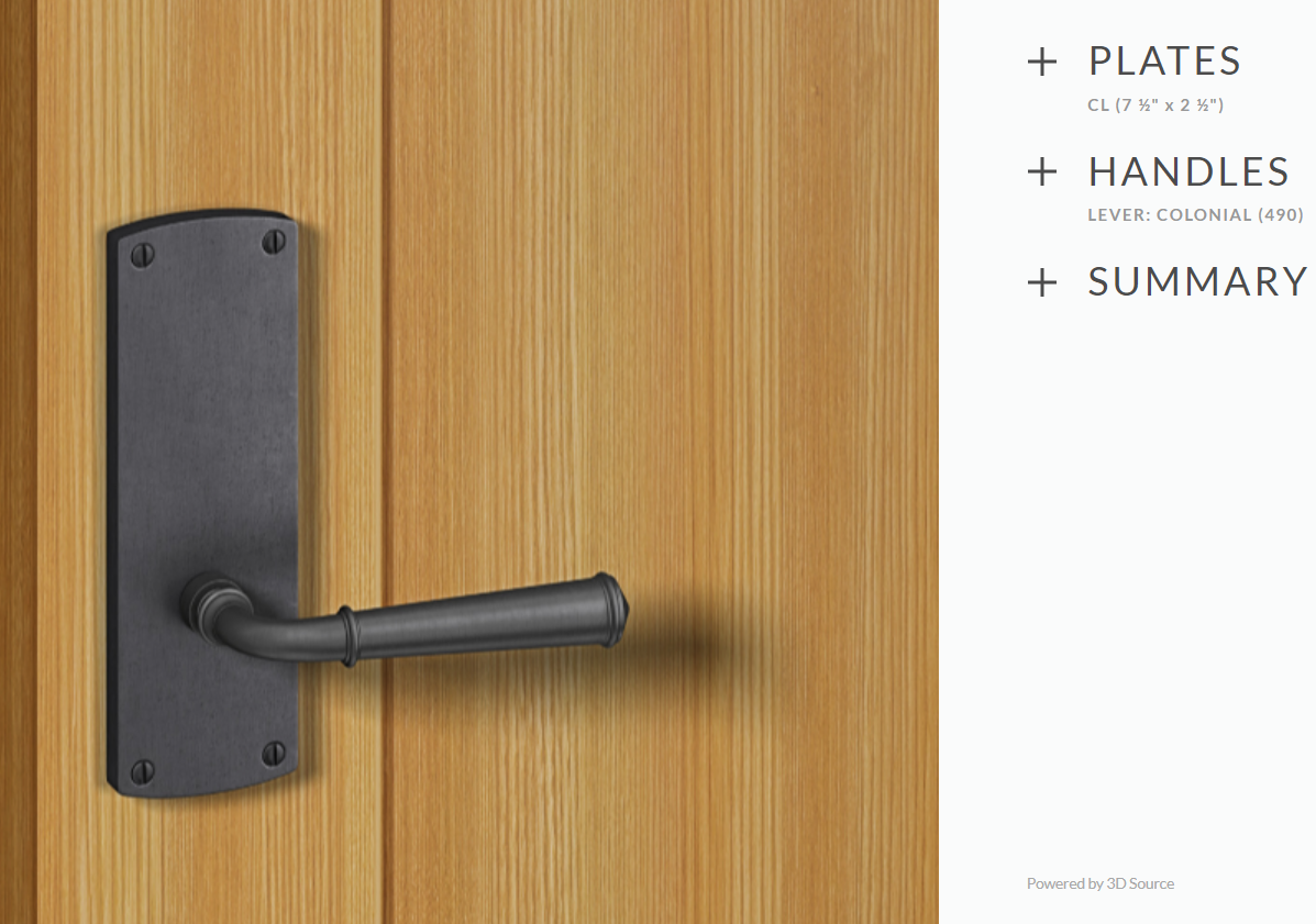 Ashley Norton BZ.CL.490.20 Colonial Privacy - Dark Bronze