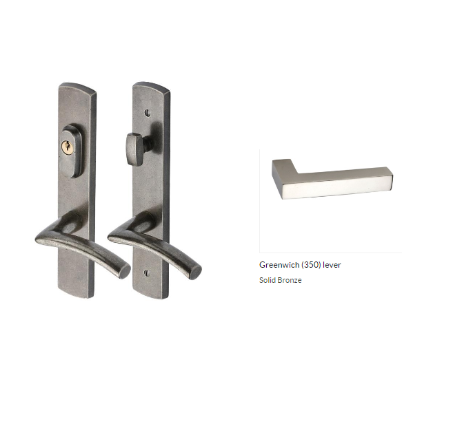 Ashley Norton BZ.CVEG4.350.47.R Greenwich Lever Low Dummy - Dark Bronze
