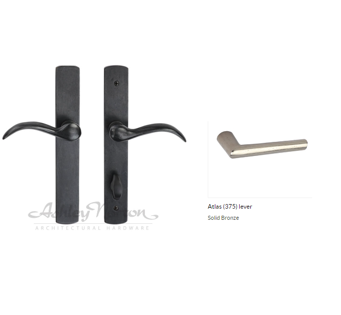 Ashley Norton BZ.CVEU4.375.57.L Atlas Euro Entry - Dark Bronze