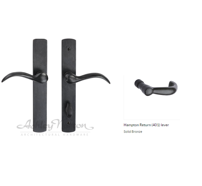 Ashley Norton BZ.CVEU4.401.58.R Hampton Return Euro patio - Dark Bronze