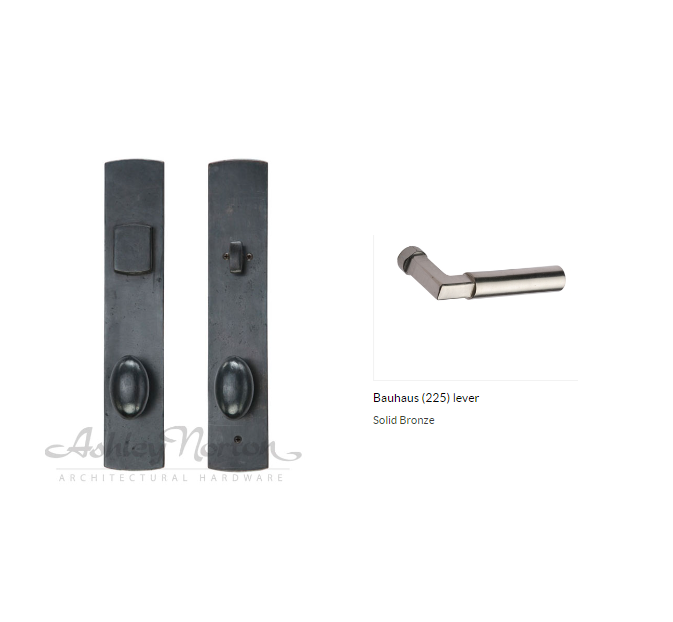 Ashley Norton BZ.CVLES.225.50.R-238 Bauhaus Entry - Dark Bronze