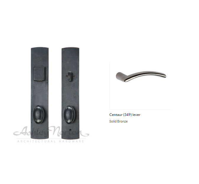 Ashley Norton BZ.CVLES.349.52.R-234 Centaur Dbl Entry - Dark Bronze