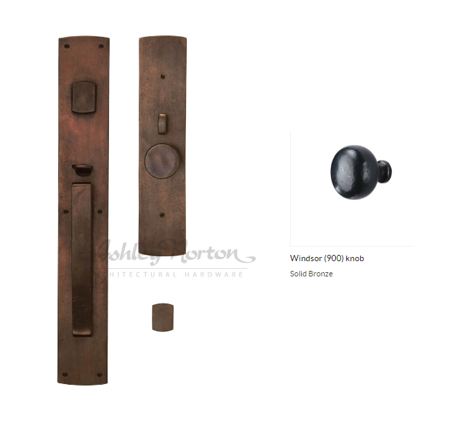 Ashley Norton BZ.CVLGL.900.10 Windsor GxL 24" Entry - Dark Bronze