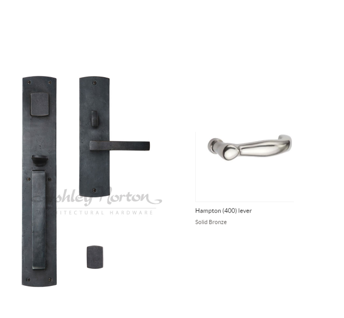 Ashley Norton BZ.CVSGL.400.10.L Hampton GxL Entry - Dark Bronze