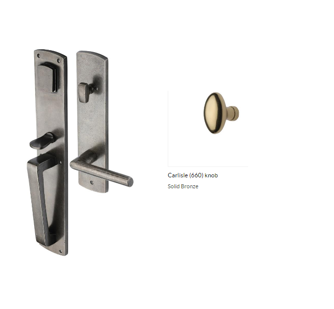 Ashley Norton BZ.CVTUB.660.50-238 Carlisle GxL Entry - Dark Bronze