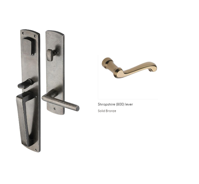 Ashley Norton BZ.CVTUB.800.50.R-238 Shropshire GxL Entry - Dark Bronze