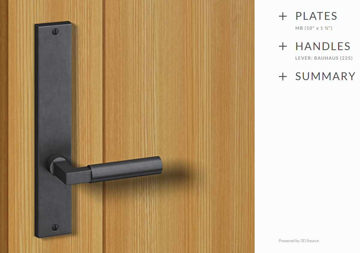 Ashley Norton BZ.MB.225.26.L-238 Bauhaus Privacy - Dark Bronze