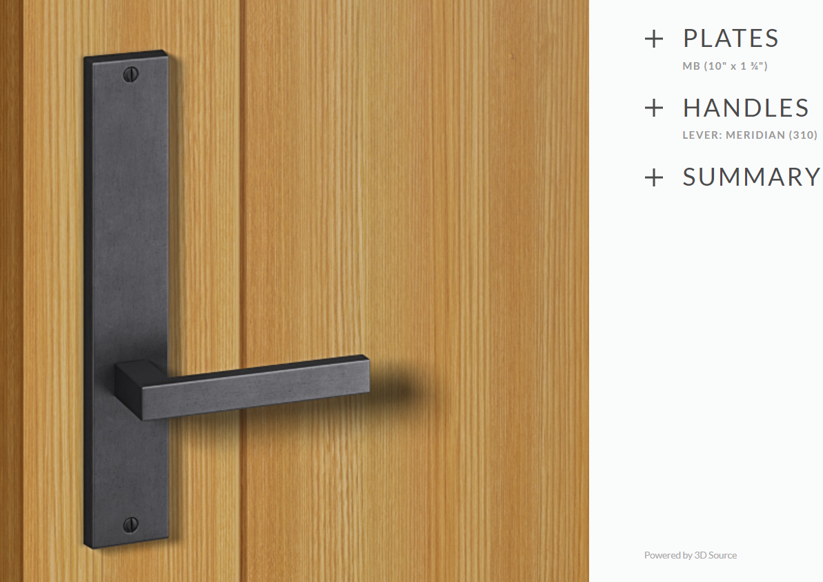 Ashley Norton BZ.MB.310.40.L Meridian SIngle Dummy - Dark Bronze