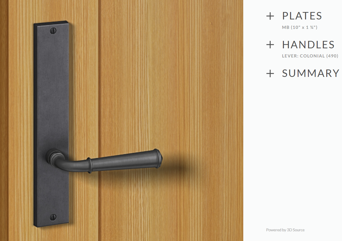 Ashley Norton BZ.MB.490.26.L-238 Colonial Privacy - Dark Bronze