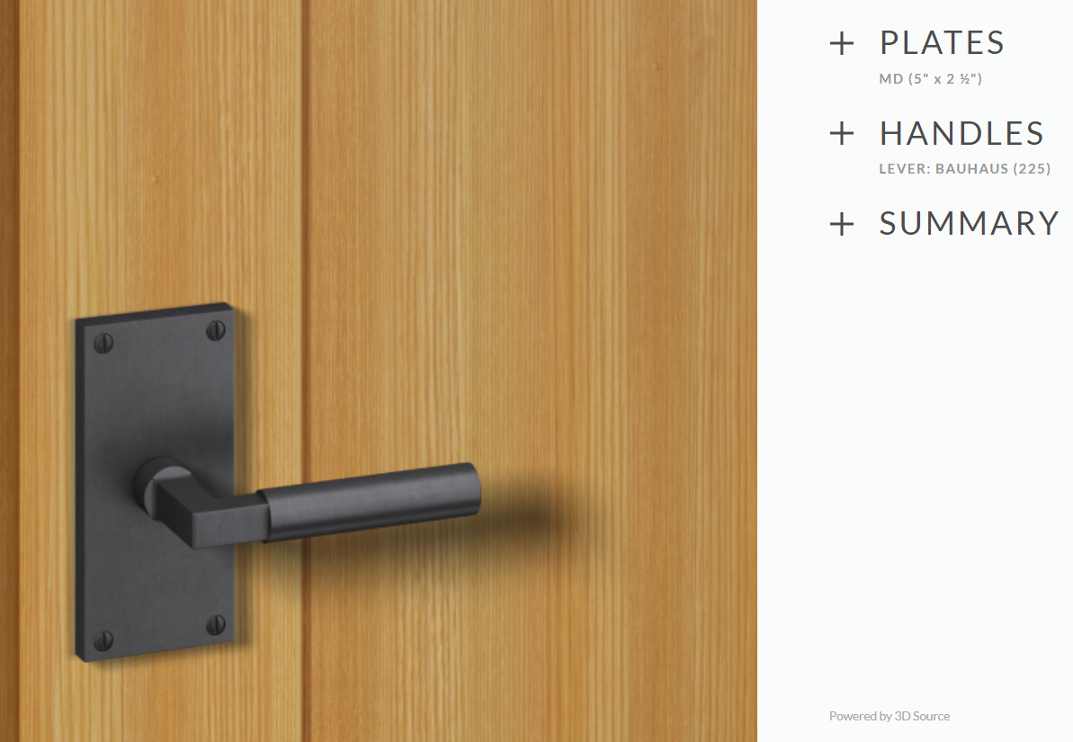 Ashley Norton BZ.MD.225.20-234 Bauhaus Privacy - Dark Bronze