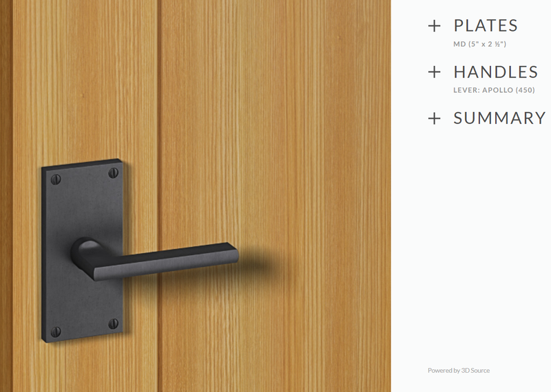 Ashley Norton BZ.MD.450.36.R Apollo Gate Latch - Dark Bronze