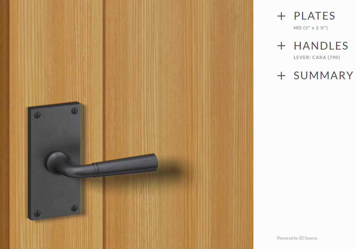 Ashley Norton BZ.MD.790.36.L Cara Gate Latch - Dark Bronze