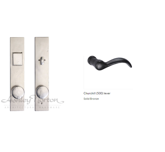 Ashley Norton BZ.MDLES.500.50.L-234 Churchill Entry - Dark Bronze