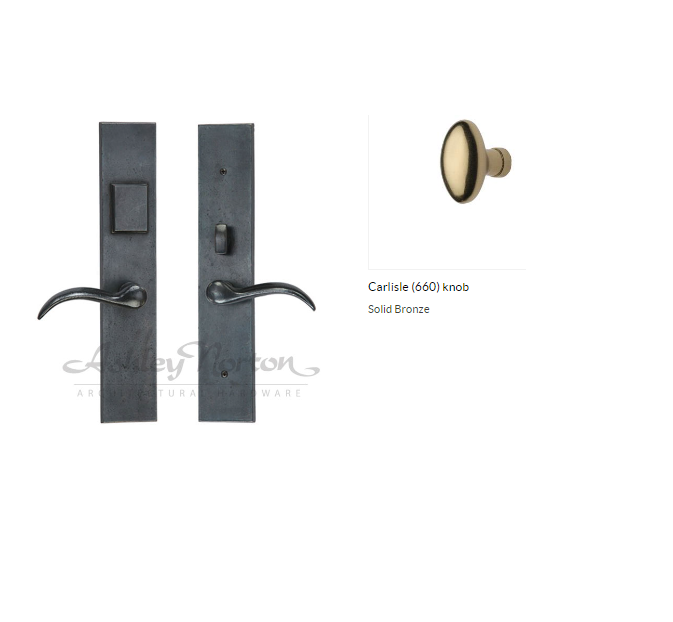 Ashley Norton BZ.MDMOR.660.12 Carlisle LxL Entry - Dark Bronze