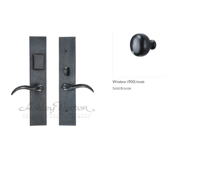 Ashley Norton BZ.MDMOR.900.12 Windsor LxL Entry - Dark Bronze