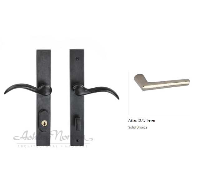 Ashley Norton BZ.MDUS4.375.55.R Atlas US Entry - Dark Bronze