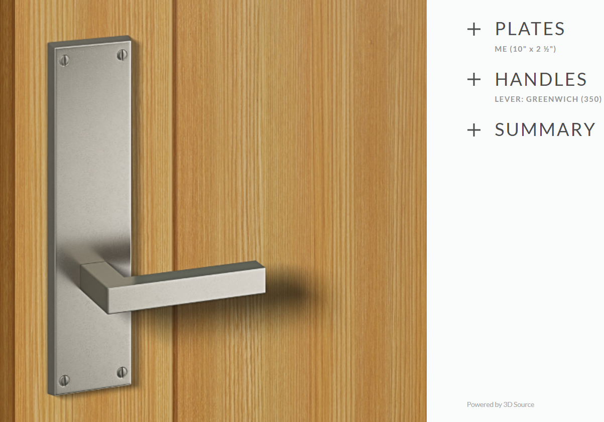 Ashley Norton BZ.ME.350.20 Greenwich Privacy - Dark Bronze