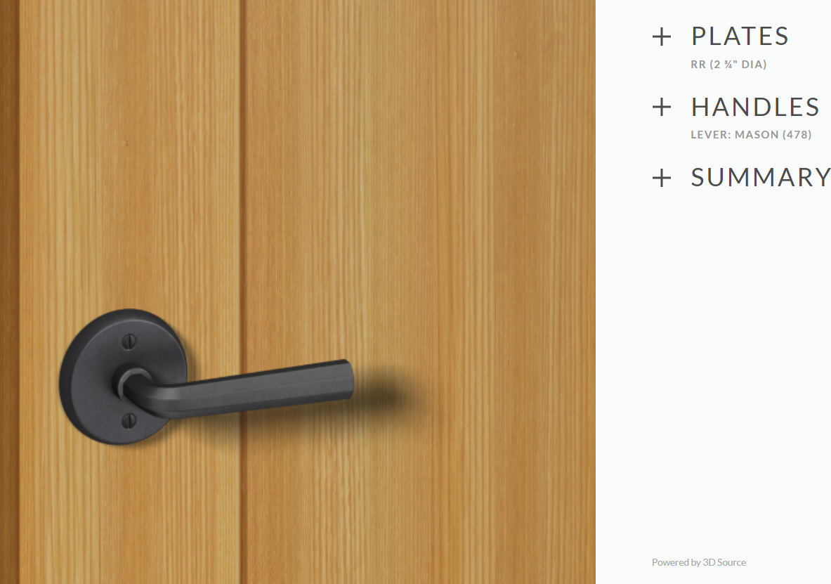 Ashley Norton BZ.RR.478.20 Mason Privacy - Dark Bronze