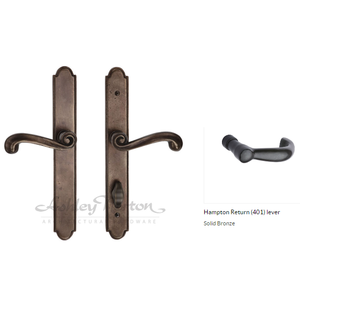 Ashley Norton BZ.SPEU4.401.57.R Hampton Return Euro entry - Dark Bronze