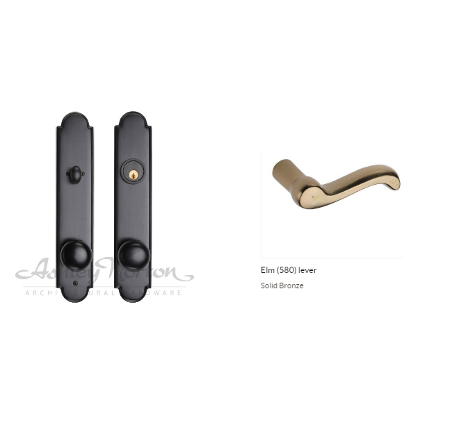 Ashley Norton BZ.SPLES.580.50.L Elm Entry - Dark Bronze