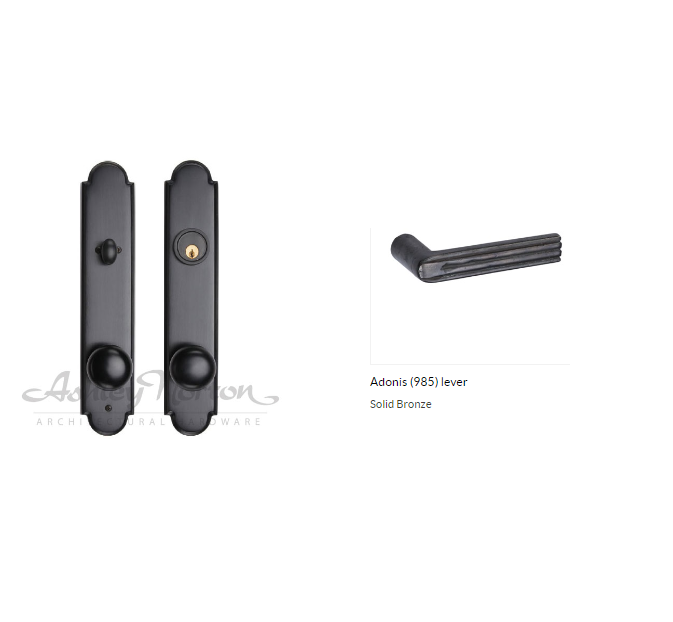 Ashley Norton BZ.SPLES.985.50.L Adonis Entry - Dark Bronze