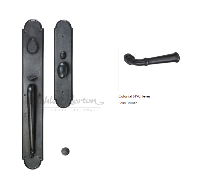 Ashley Norton BZ.SPLGL.490.10.L Colonial GxL Entry - Dark Bronze