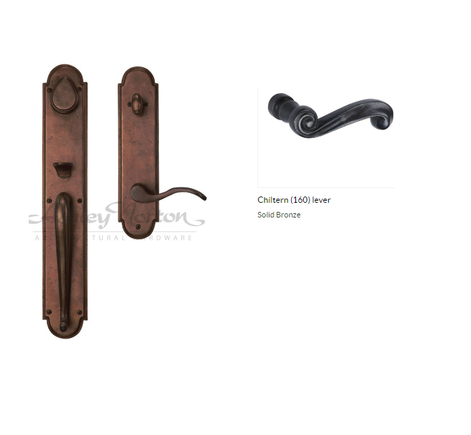 Ashley Norton BZ.SPTUB.160.50.R-238 Chiltern GxL Entry - Dark Bronze