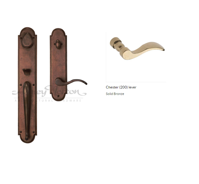 Ashley Norton BZ.SPTUB.200.42.R Chester GxL Dummy - Dark Bronze