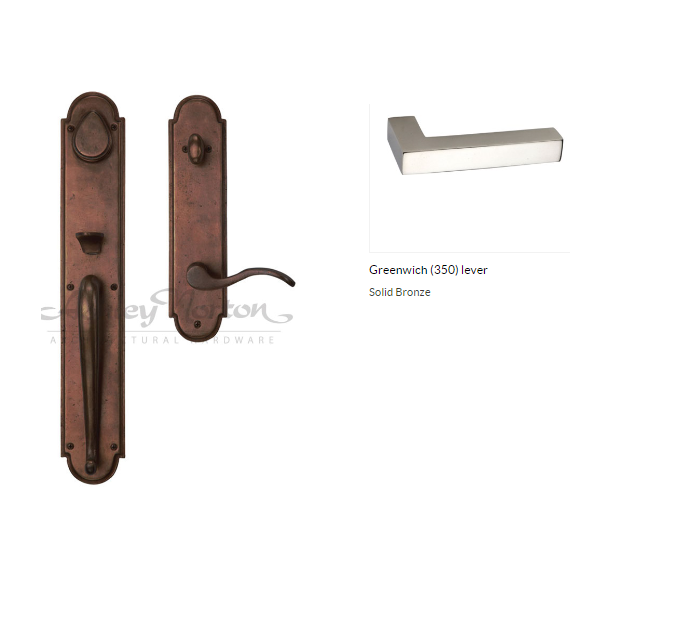 Ashley Norton BZ.SPTUB.350.50.L Greenwich GxL Entry - Dark Bronze