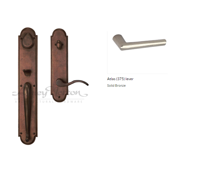 Ashley Norton BZ.SPTUB.375.50.L Atlas GxL Entry - Dark Bronze