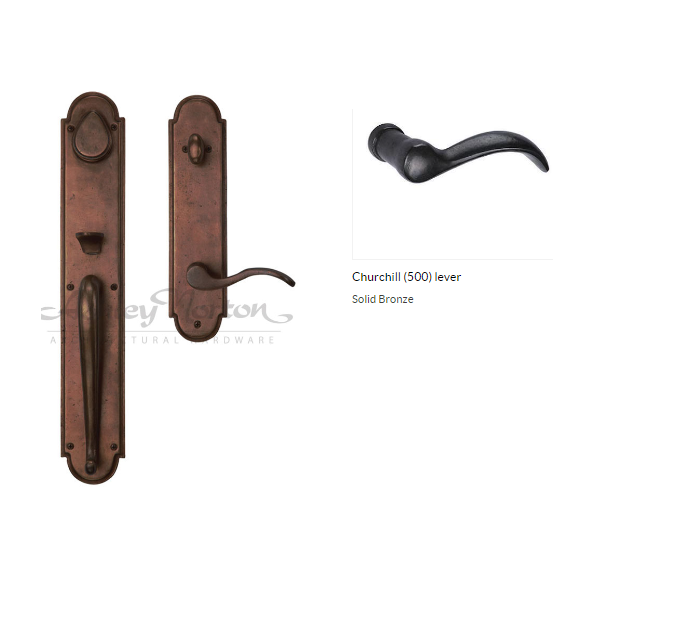 Ashley Norton BZ.SPTUB.500.50.R-234 Churchill GxL Entry - Dark Bronze
