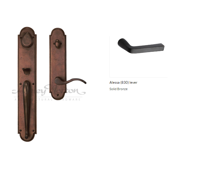 Ashley Norton BZ.SPTUB.830.50.R-238 Alessa GxL Entry - Dark Bronze