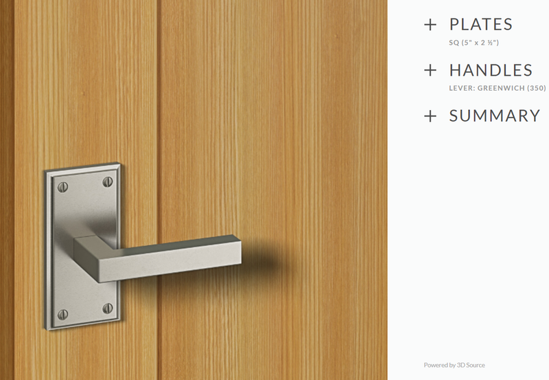 Ashley Norton BZ.SQ.350.36.R Greenwich Gate Latch - Dark Bronze