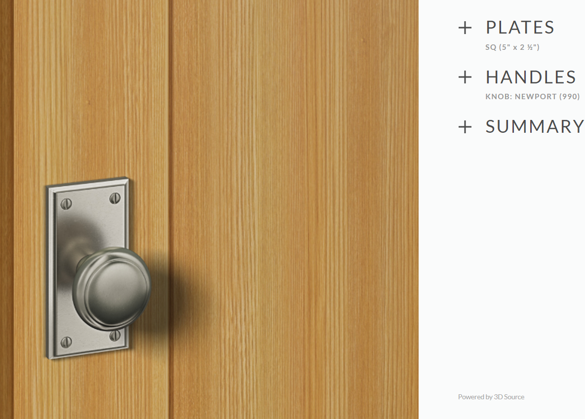 Ashley Norton BZ.SQ.990.20 Newport Privacy - Dark Bronze