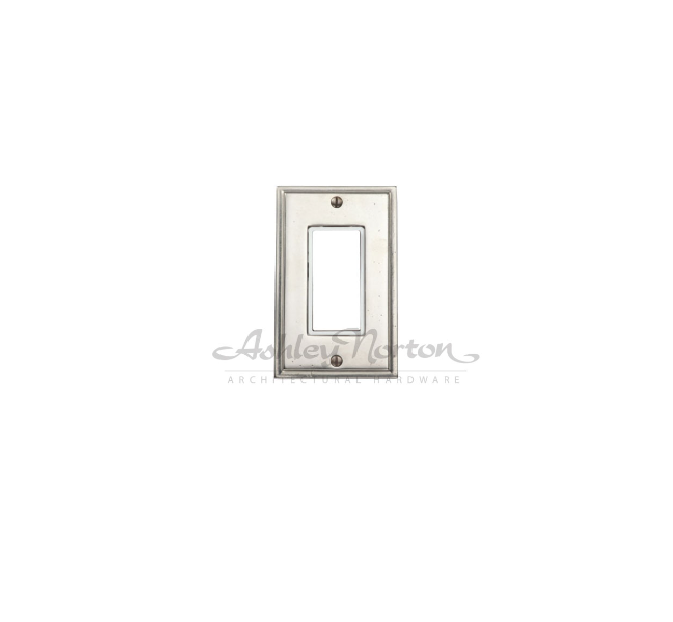 Ashley Norton BZ.SQ.DSC 1 SQUARE Switch Cover 1 Gang - Dark Bronze
