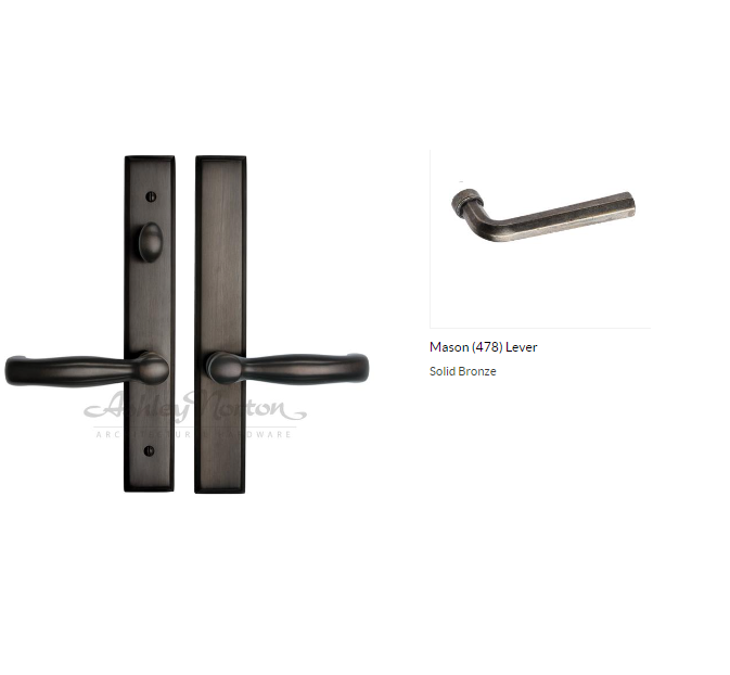 Ashley Norton BZ.SQEG4.478.47.R Mason Lever Low Dummy - Dark Bronze